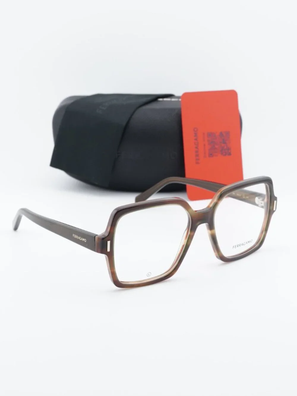 Salvatore Ferragamo SF3031 280 Square Eyeglasses 56mm – Brown